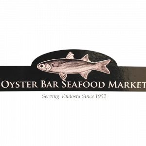 Oyster bar seafood market logo
