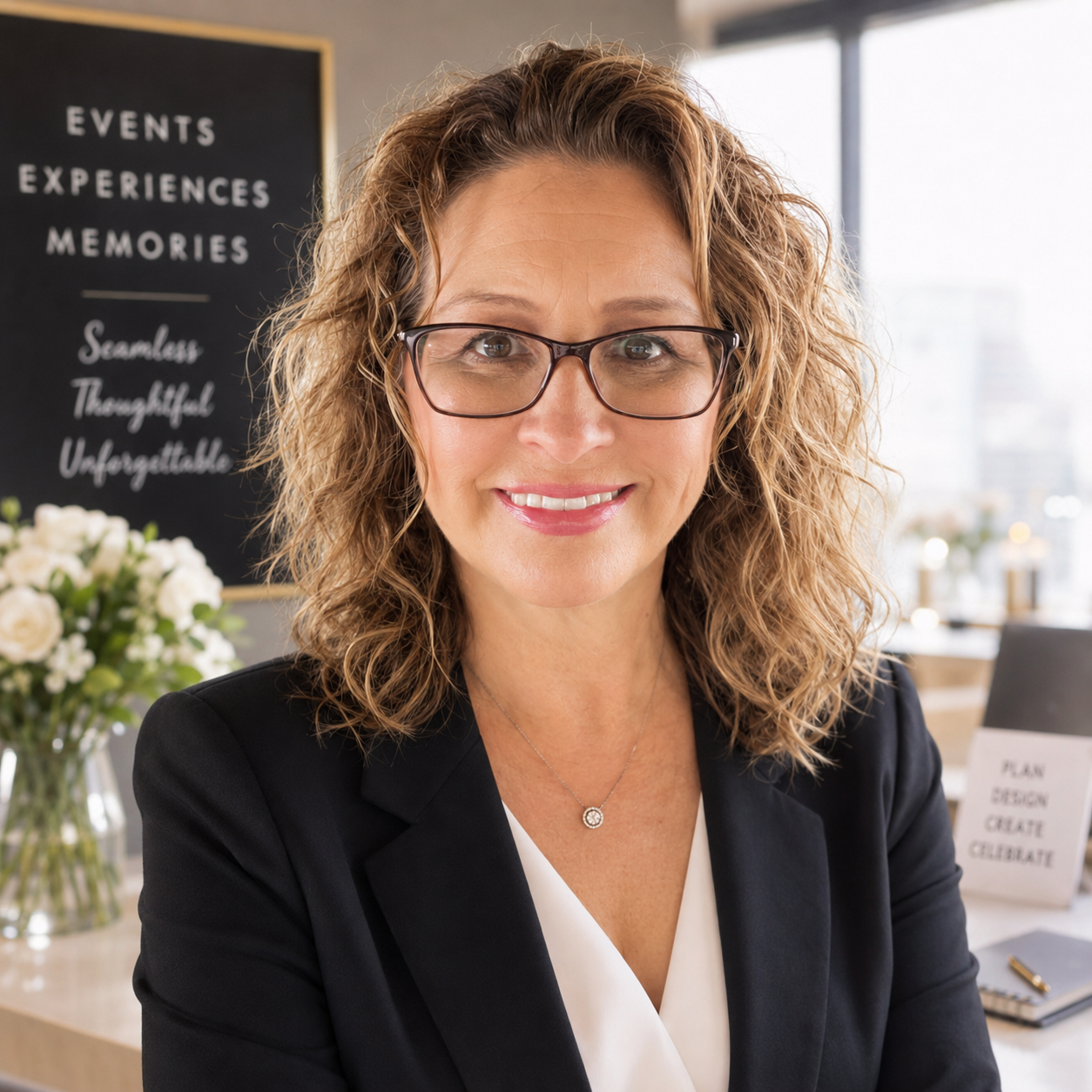 Headshot of founder, Denise Peters